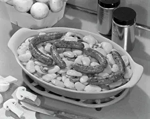 Frt001: Sausage Mushroom Casserole Retro