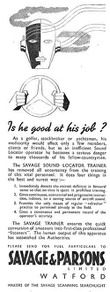 Locator: Savage & Parsons Sound Locator Trainer