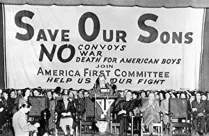 Required: Save Our Sons, America First Committee, WW2