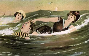 Rescuer: Saved by a female Bather