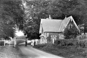 Savernake: Savernake, Forest, Puthall Gate 1906