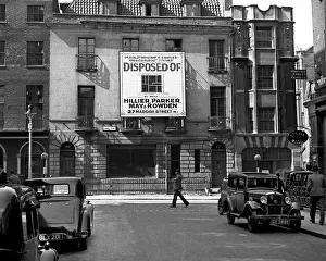 Hoarding: Savile Row, Mayfair, London