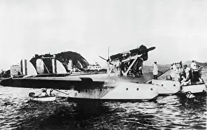 In Flight: Savoia Marchetti S-55 Flying Boat