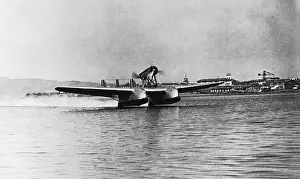 In Flight: Savoia Marchetti S-55 Flying Boat