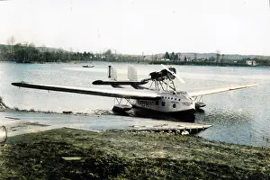 Savoia: Savoia Marchetti S63 (forward view) on water of I-AABH.?