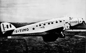 Savoia: Savoia Marchetti SM75 (side view, on the ground)-Ala Li