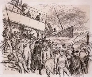 Glackens: They Saw Her Slip