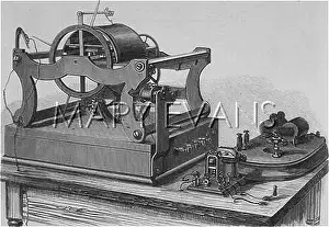 Sawyers: Sawyer's Facsimile Telegraph: an early fax machine 1876