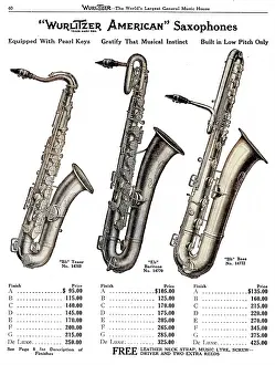Wurlitzer: Saxophones, Wurlitzer