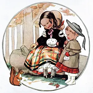 Ermine: Say Please Squirrel by Peggy Earnshaw