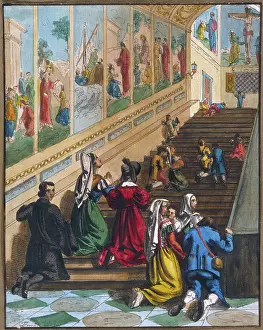 Pilate: SCALA SANTA/ROME 1830S