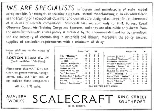 Scalecraft: Scalecraft Model Aircraft Kits - Recognition Range