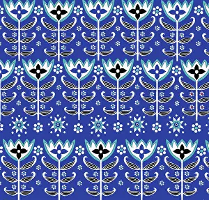 Florals: Scandinavian floral pattern
