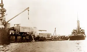 Salvaging: Scapa Flow, salvaging Battleship Baden