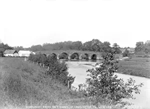 Wexford: Scarawalsh Bridge on R. Slaney at Enniscorthy, Co. Wexford