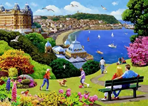 The Kevin Walsh Nostalgia Collection: Scarborough from the Cliffs