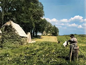 Scarecrows: SCARECROW ON A FARM
