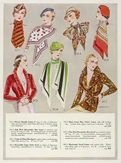 Frilled: SCARVES FROM 1933