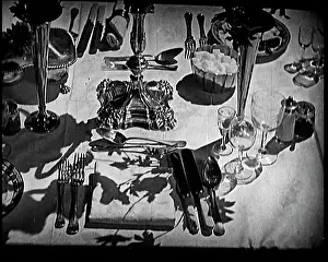 Settings: Scene from a 1920s Film. Place Settings at