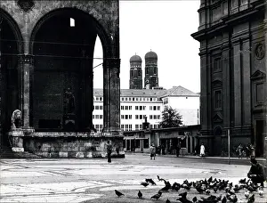 Odeonsplatz: Scene of 1923 Putsch, Odeonsplatz, Munich, Germany