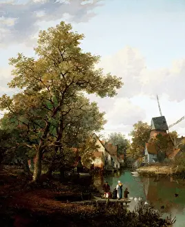 Norwich: Mill Scene