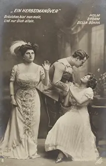 Emmerich: Scene with the actors Holm and Storm