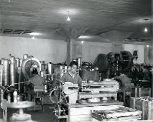 Frying: Scene in an aluminium factory, Quito