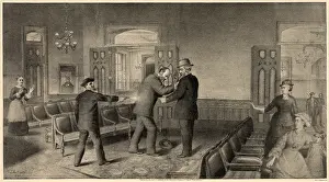 Guiteau: Scene of the assassination of Gen. James ?
