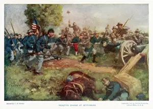 Dislodge: Scene at the Battle of Gettysburg