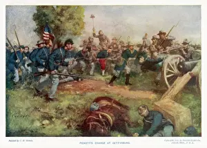 Dislodge: Scene at the Battle of Gettysburg