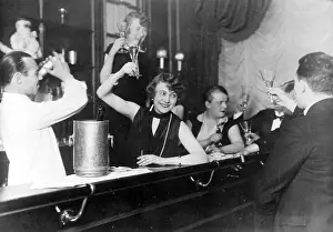 Toasting: Scene in a Berlin bar, 1926