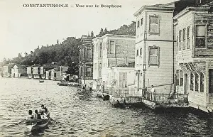 Overhanging: Scene on the Bosphorus - European side