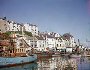 Tobacconists: Scene in Brixham Harbour, Devon