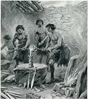 Ancestors: Scene in a Bronze Age foundry