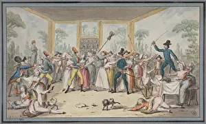 Scuffle: Scene De Cabaret Chez Ramponeau
