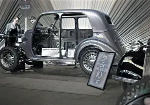 Stripped: Scene in a car showroom
