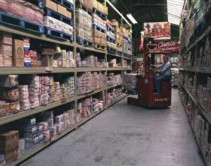 Stocked: Scene in a Cash and Carry warehouse
