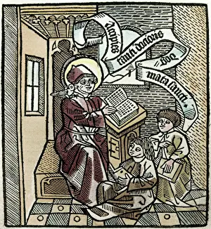 Teachings: Scene from Cato, Carmen de Moribus