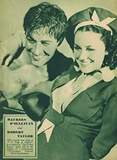 Roars: A scene from The Crowd Roars (1938)