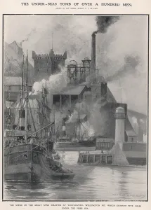 Whitehaven: Scene of mine disaster at Wellington Pit