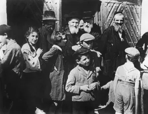 Minorities: Scene from The Eternal Jew, 1940