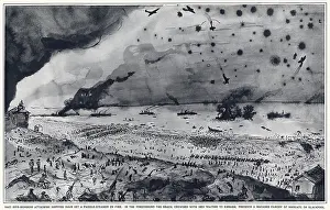 Nov19: Scene during the evacuation of Dunkirk, WW2