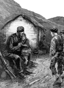 Meagre: Scene at an eviction, Ireland