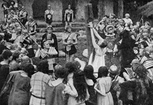 Boadicea: A scene from the film Boadicea (1927)