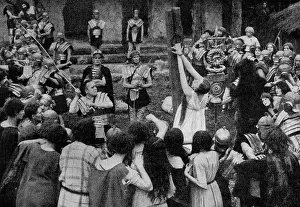 Boadicea: A scene from the film Boadicea (1927)