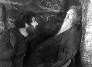 Faria: Scene from the film version (1929) of the novel by
