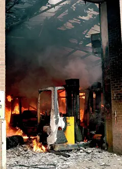 Penge: Scene of fire at commercial premises in Penge