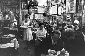 Bistro: Scene in a French bistro