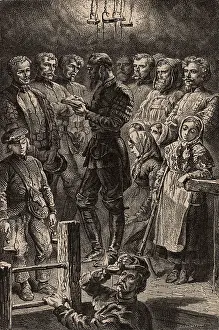 1869: Scene in a German metalliferous mine just the