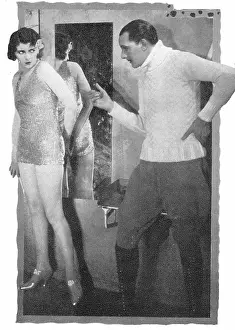 Jugo: A scene from the German (UFA) film Looping the Loop, 1929